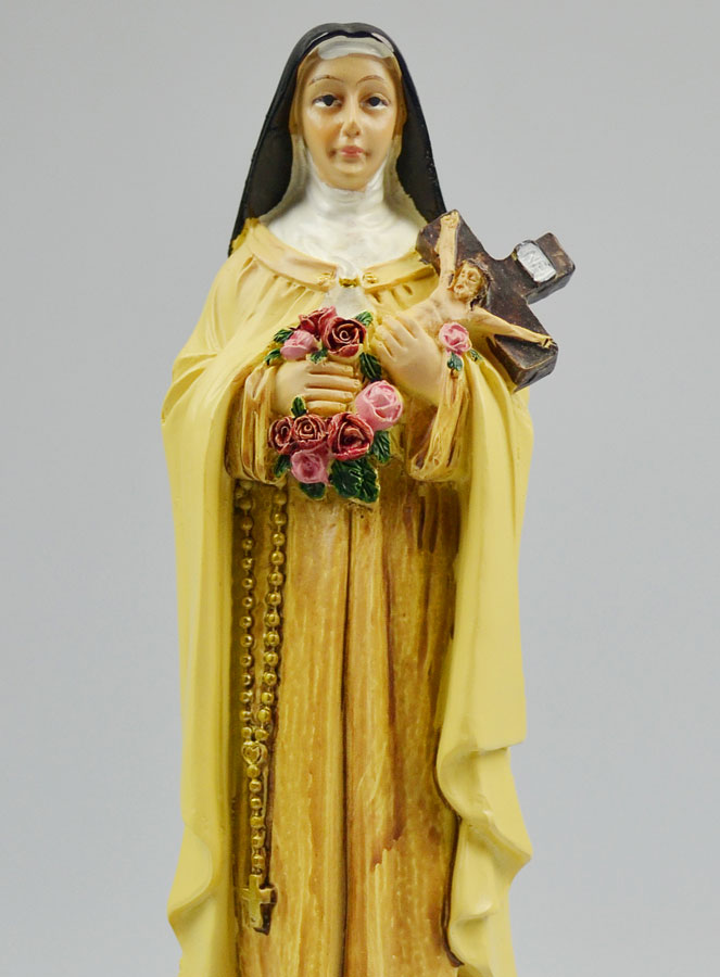 Statue de Sainte Thérèse en Résine - 20cm (pic 3)