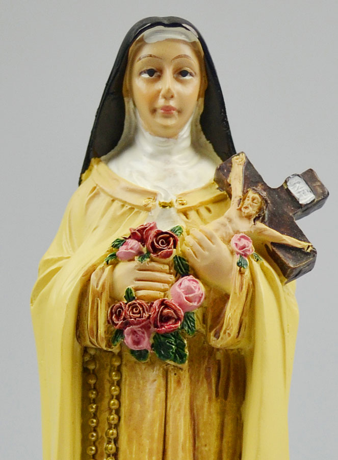 Statue de Sainte Thérèse en Résine - 20cm (pic 4)