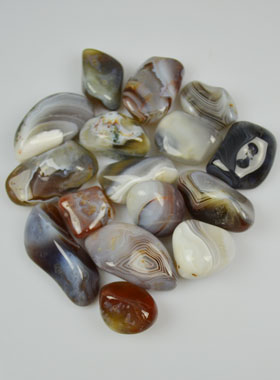 Pierre Roulée Agate Botswana AA (pic 1)
