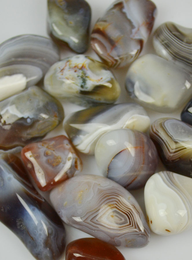 Pierre Roulée Agate Botswana AA (pic 2)
