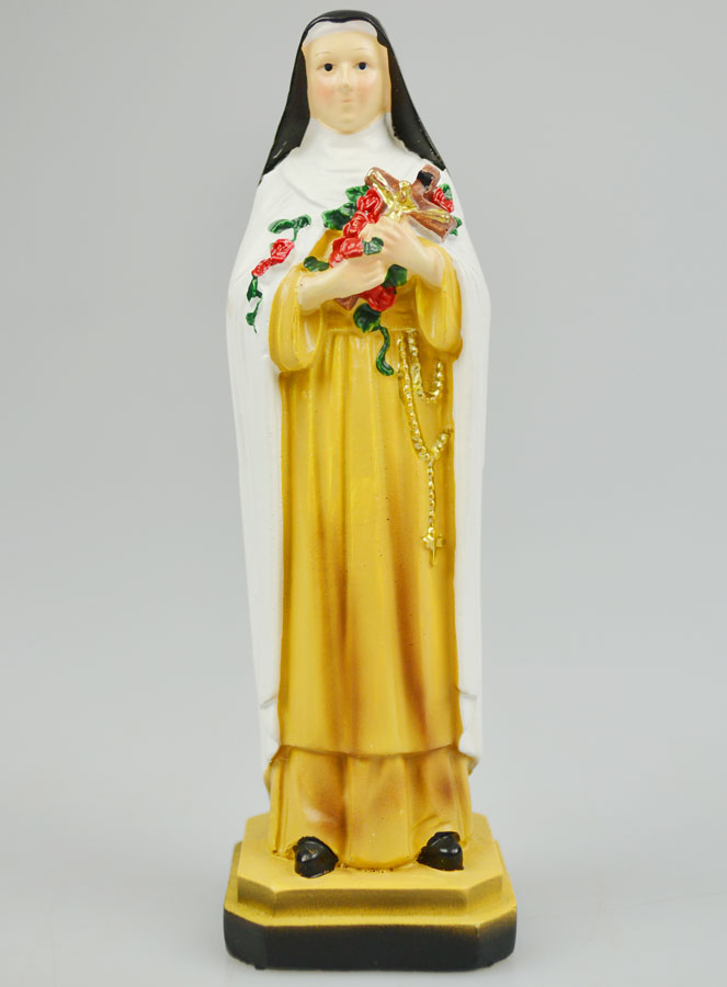 Statue Sainte Thérèse 12cm La Boutique des Chrétiens