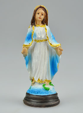 Statue Vierge Miraculeuse - 5cm (pic 1)