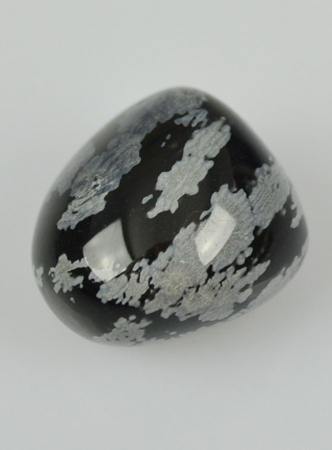 Pierre Roulée Obsidienne Flocon de Neige (pic 3)