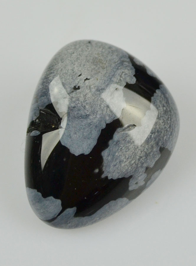 Pierre Roulée Obsidienne Flocon de Neige (pic 4)