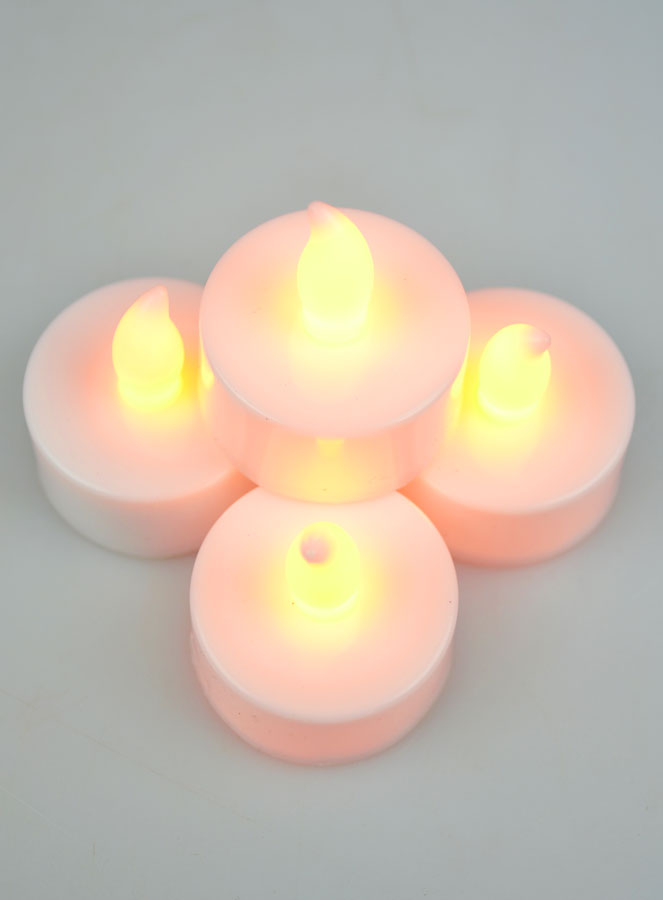 Veilleuses à Pile LED Lot de 4 - Petit Modèle (pic 4)