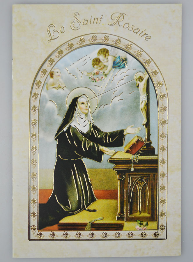 Livret pour Prier le Rosaire Avec Sainte Rita & Chapelet (pic 2)