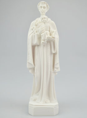 Statue Saint Antoine en Albâtre - 19cm (pic 1)