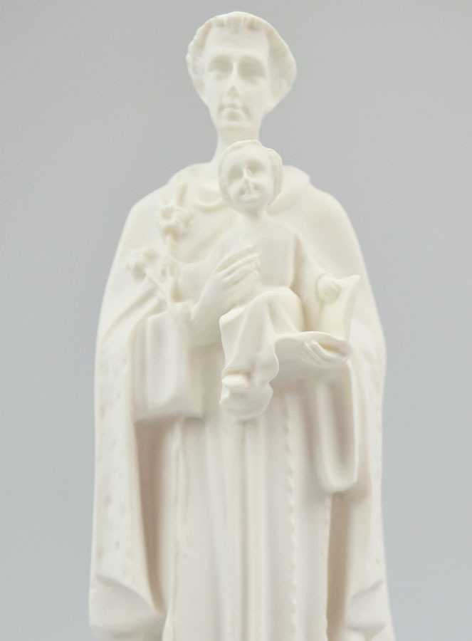 Statue Saint Antoine en Albâtre - 19cm (pic 3)