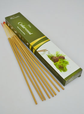 Encens Bâtonnets Bois de Cèdre - Vedic 15g (pic 1)