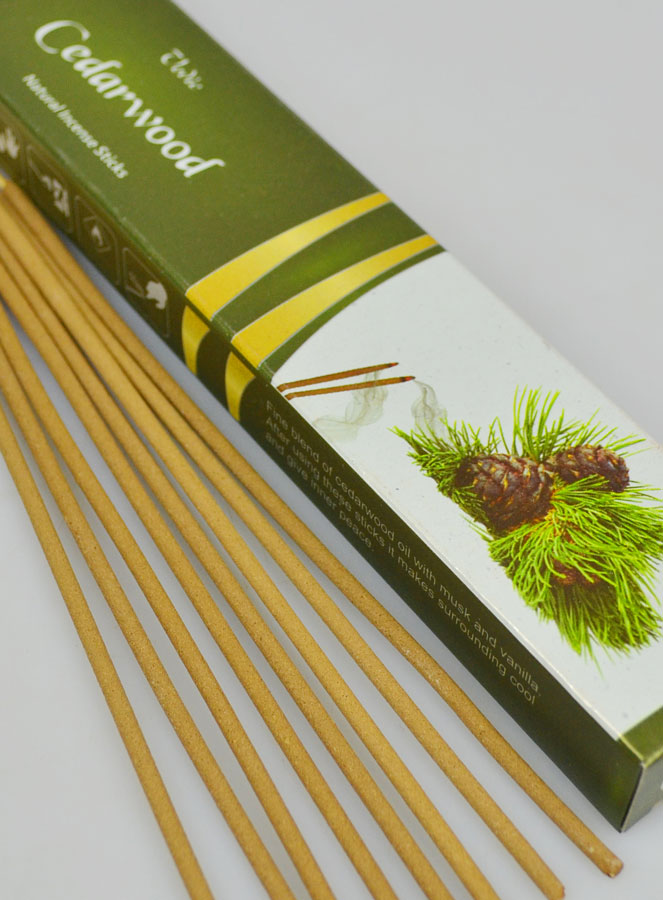 Encens Bâtonnets Bois de Cèdre - Vedic 15g (pic 3)