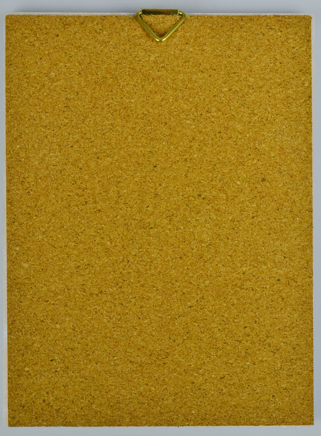 Cadre Icône de Saint Louis en céramique - 16 cm (pic 4)