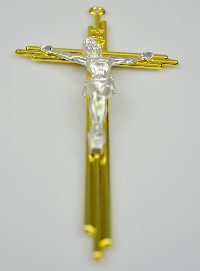 Crucifix à suspendre  - 15cm (pic 3)
