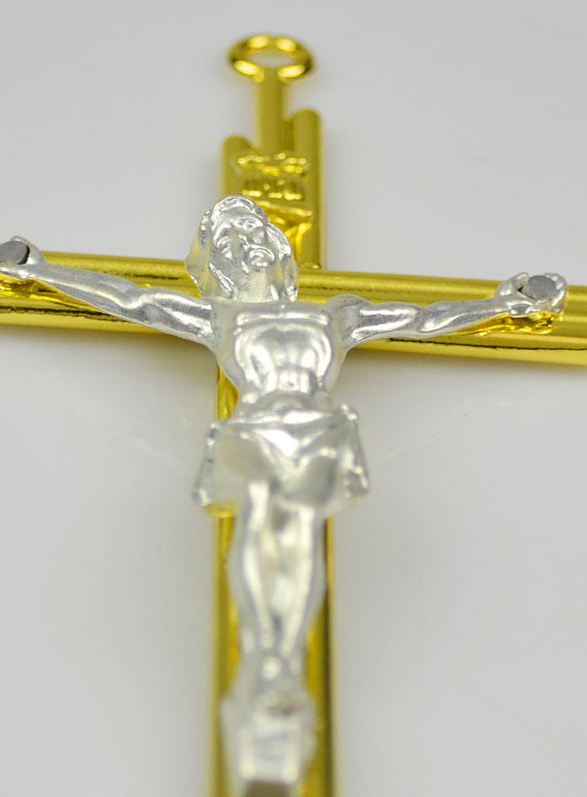 Crucifix à suspendre  - 15cm (pic 4)