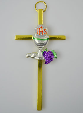 Crucifix de Communion à suspendre  - 15cm (pic 1)