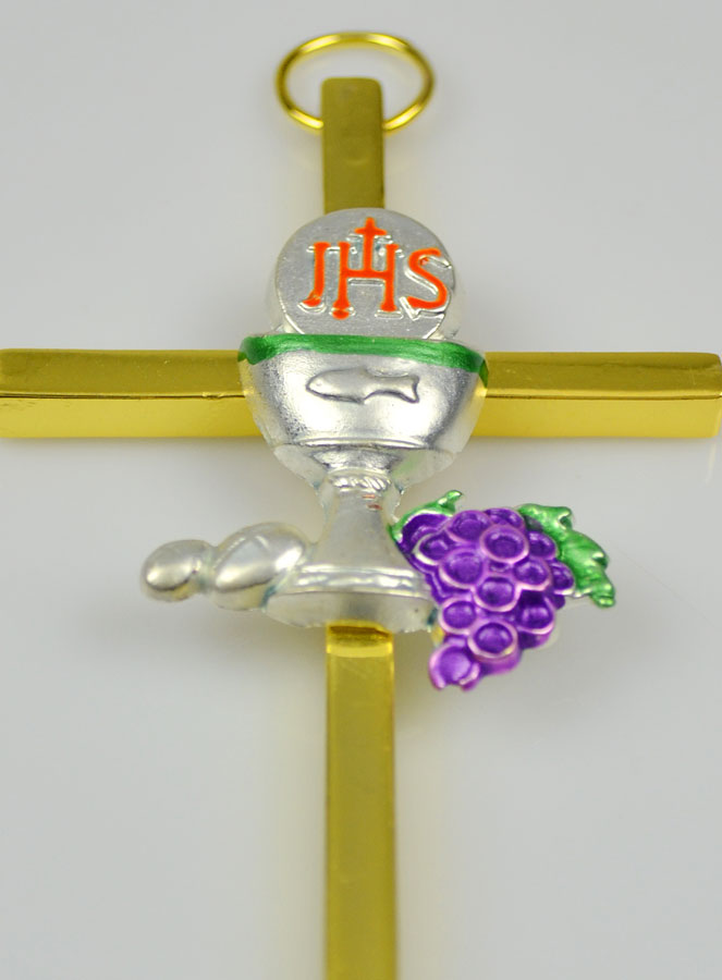 Crucifix de Communion à suspendre  - 15cm (pic 4)