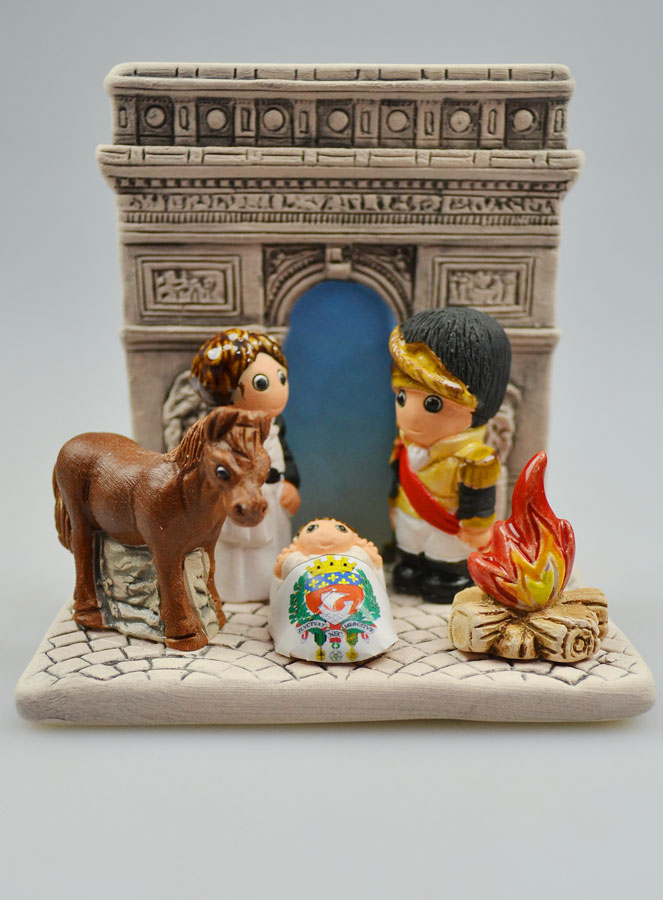 Crèche de Noël du Monde - Nativité Paris: Arc de Triomphe (pic 2)