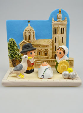 Crèche de Noël du Monde - Marseille: Notre Dame de la Garde (pic 1)