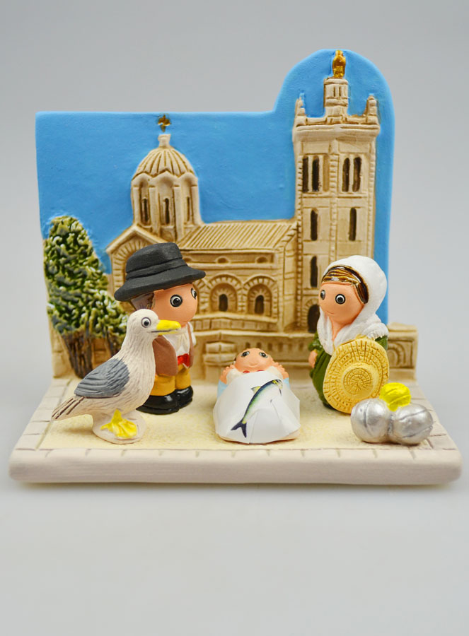 Crèche de Noël du Monde - Marseille: Notre Dame de la Garde (pic 2)
