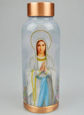 Gourde Thermos Notre Dame de Lourdes (pic 1)
