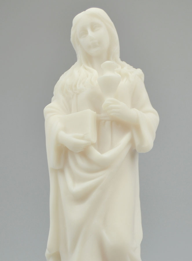 Statue Sainte Marie-Madeleine en Albâtre - 20cm (pic 3)