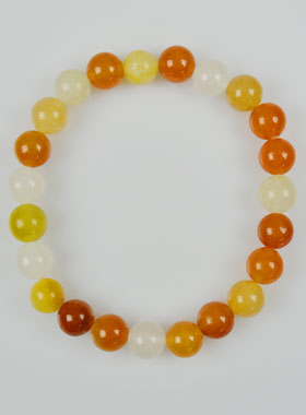 Bracelet en Pierre Naturelle de Jade Multicolor (pic 1)