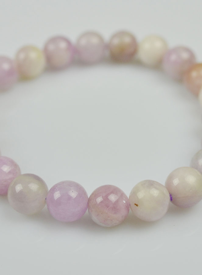 Bracelet en Pierre Naturelle de Kunzite (pic 4)
