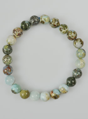 Bracelet en Pierre Naturelle de Larimar (pic 1)