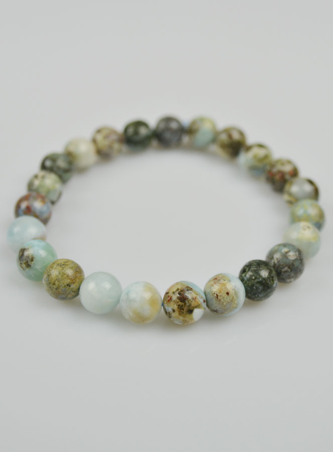 Bracelet en Pierre Naturelle de Larimar (pic 3)