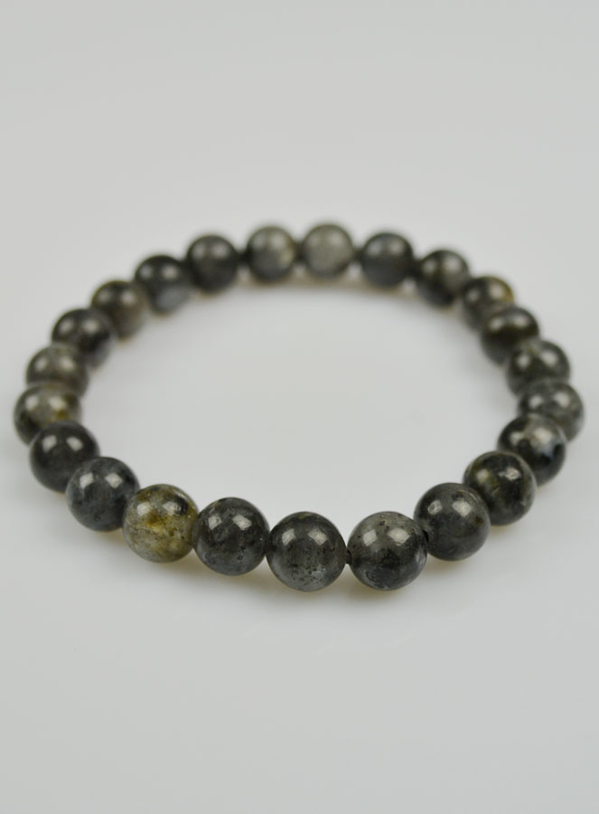 Bracelet en Pierre Naturelle de Larvikite (pic 3)