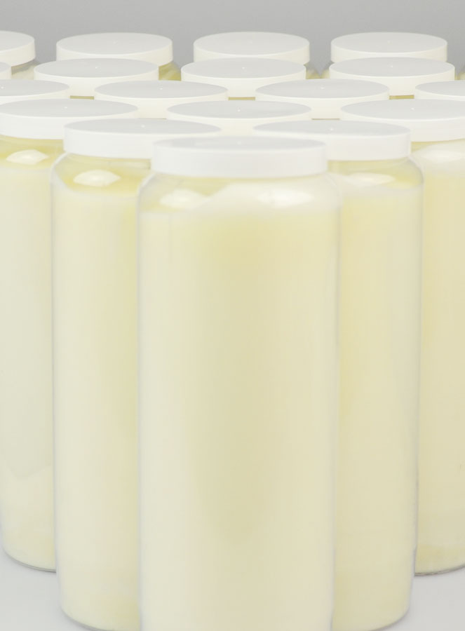 Carton 20 Bougies de Neuvaine Blanche (pic 2)