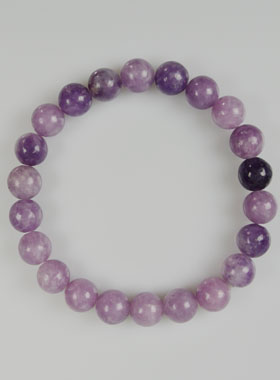 Bracelet en Pierre Naturelle de Lepidolite (pic 1)