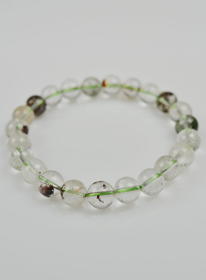 Bracelet en Pierre Naturelle de Lodolite (pic 3)