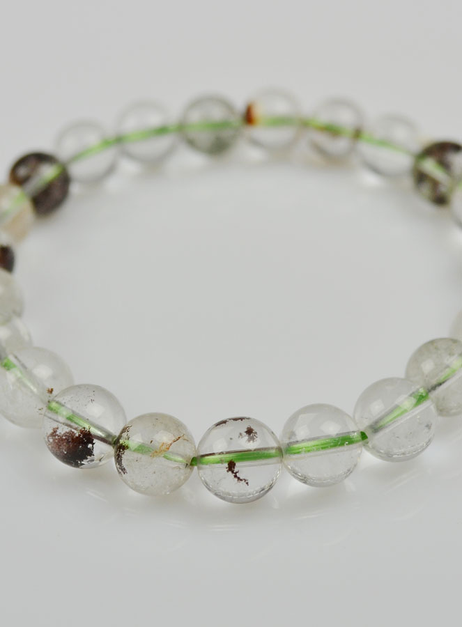 Bracelet en Pierre Naturelle de Lodolite (pic 4)