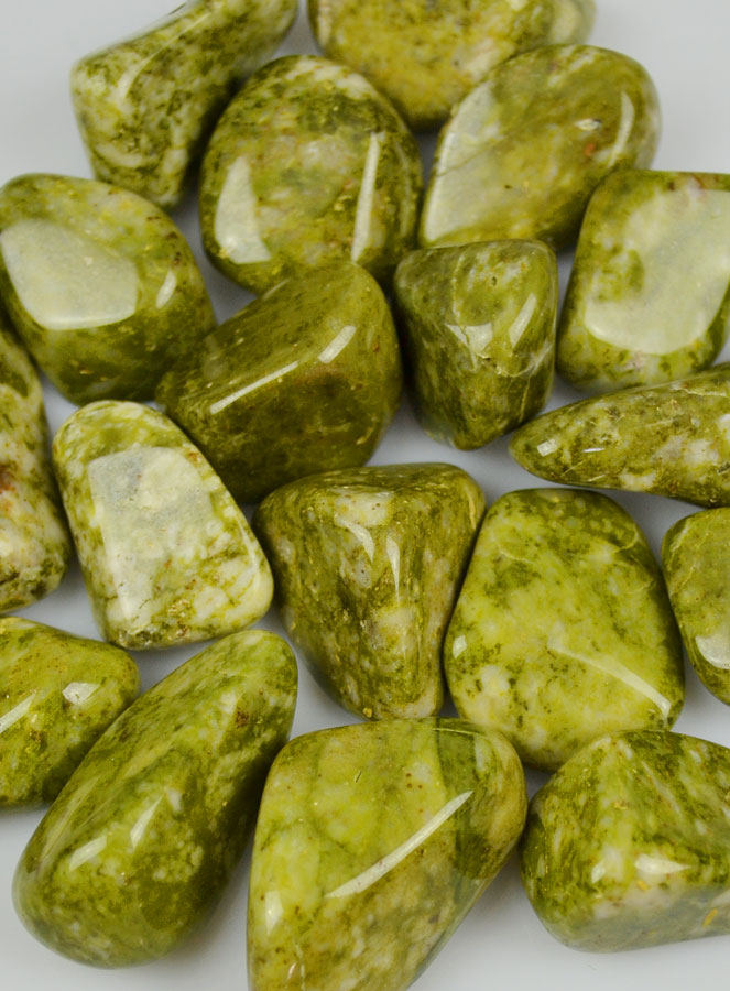 Pierre Roulée Epidote du Brésil (pic 2)