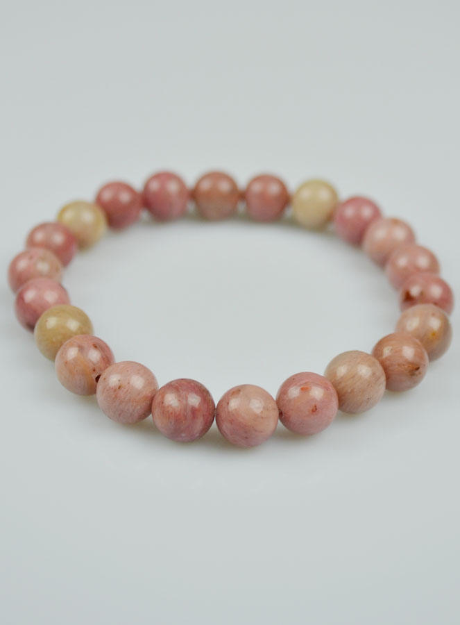Bracelet en Pierre Naturelle de Rhodonite d'Australie (pic 3)