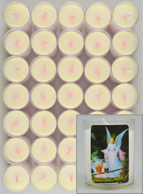 10 Bougies Veilleuses de Protection - Ange-Gardien (pic 1)