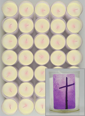 24 Bougies Veilleuse pour les Défunts - Toussaint (pic 1)