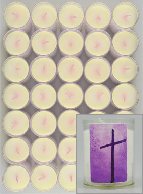 48 Bougies Veilleuse pour les Défunts - Toussaint (pic 1)