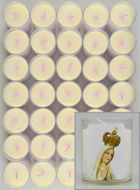 10 Bougies Veilleuse Notre Dame de Fatima (pic 1)