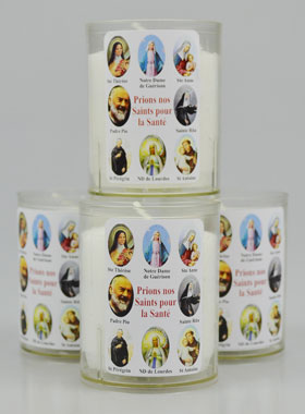4 Bougies Veilleuse de Prière pour la Santé (pic 1)