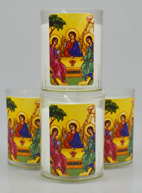 4 Bougies Veilleuse Sainte Trinité (pic 1)