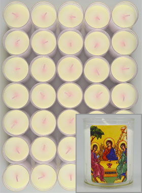 10 Bougies Veilleuse Sainte Trinité (pic 1)