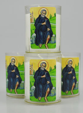 4 Bougies Veilleuse Saint Pérégrin Laziosi (pic 1)