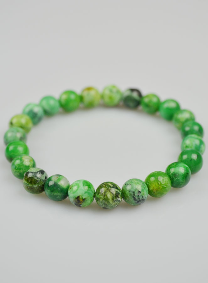 Bracelet en Pierre Naturelle de Variscite (pic 3)