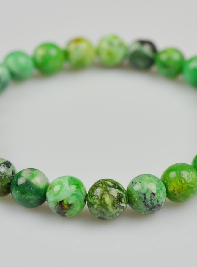 Bracelet en Pierre Naturelle de Variscite (pic 4)