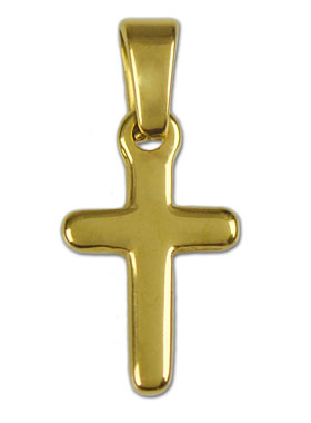 Pendentif Croix - Or (pic 1)