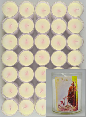 24 Bougies Veilleuse Saint Roch (pic 1)
