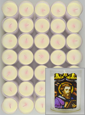 10 Bougies Veilleuse Saint Luc (pic 1)