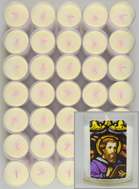 24 Bougies Veilleuse Saint Luc (pic 1)