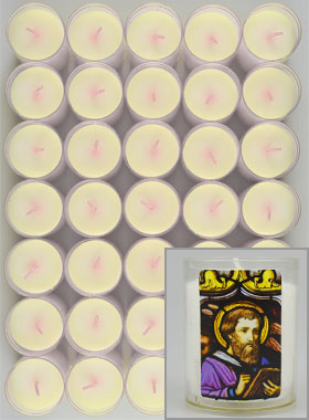 48 Bougies Veilleuse Saint Luc (pic 1)